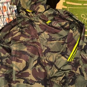 Adidas kids windbreaker jacket